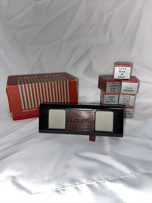 Vintage 1940s Tru-Vue Stereoscope Viewer and 7 Film Strips in Original Cases - Image 1 of 4