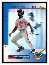 1993 Upper Deck Denny's Grand Slam Holograms #10 MARQUIS GRISSOM ~B5B