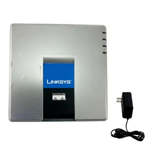 Cisco/Linksys SPA2102 Small Business Pro Phone Adapter with Router w/P. Supply - Afbeelding 1 van 6