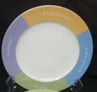 2 SALAD PLATES Mary Kay "Inspirational Words To Live By" 8" Lunch Plates NWOB