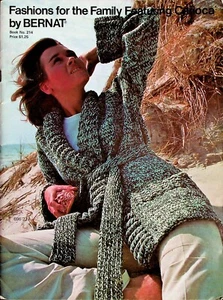 Jackets Vests Home Décor Crochet & Knit Patterns By Bernat - Picture 1 of 5