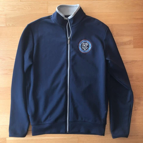 New York City Football Club NYCFC Full Zip Jacket Size Small Cover