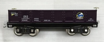 MTH Tinplate Traditions MTHRRC 2015 Std Gauge Gondola 10-2246 w/ 3 Safe Load - Image 1 of 4