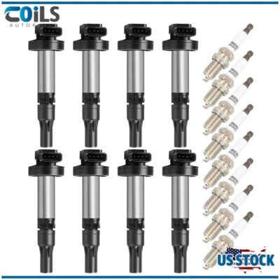 Kit de bobinas de encendido y bujías de iridio aptas para Jaguar XF 4,2 L V8 2009-2010 Foto 1 de 4