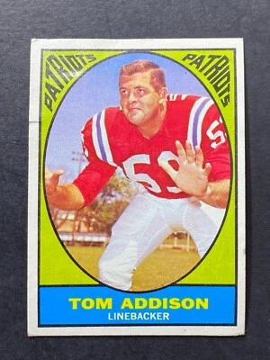 1967 Topps - Tom Addison #5  *Crease* - Image 1 of 2