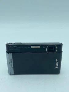 Sony Cyber-Shot DSC-T90 4x Zoom Digitalkamera Kompakt Schwarz Defekt - Bild 1 von 5