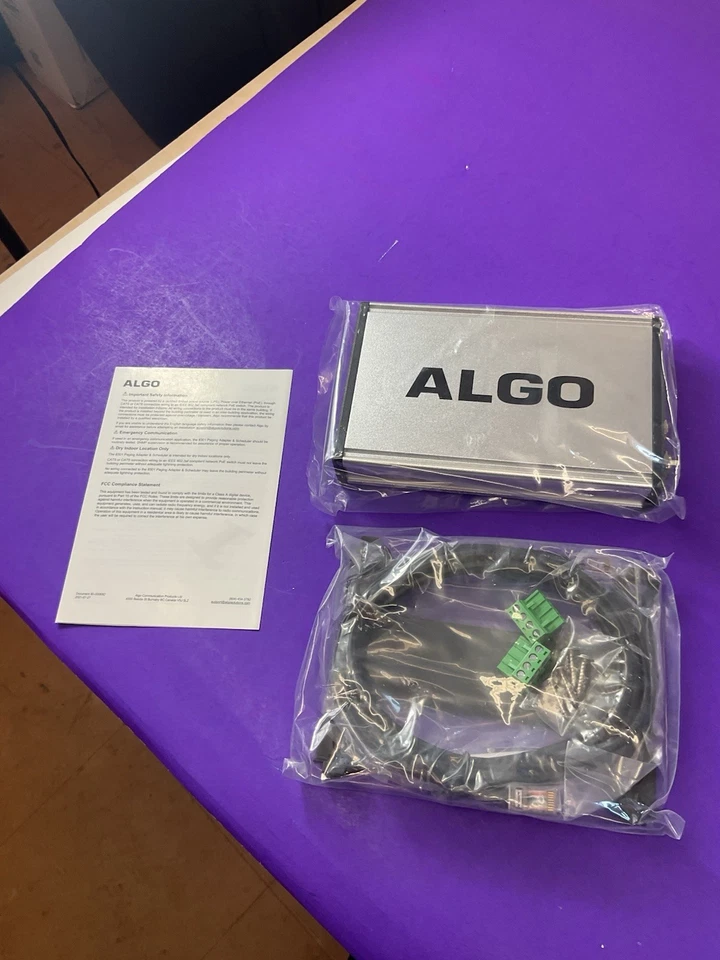 Algo 8301 IP Paging Adapter & Scheduler - SIP, VoIP, Multicast kompatibel - Bild 1 von 4