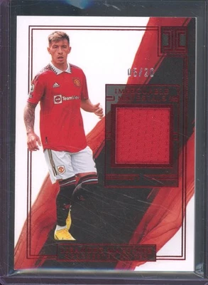 2022-23 Panini Impeccable EPL LISANDRO MARTINEZ Impeccable Materials Patch /20 - Image 1 of 2