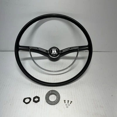 Volante y bocina empuje VW Volkswagen Beetle Karman Ghia tipo 3 1962-71 Foto 1 de 4