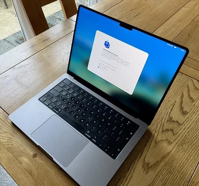 MacBook Pro 14" 2021 M1 Pro - 32GB/1TB, 10 Core CPU, 14 Core GPU plus extras.  - Image 1 of 4