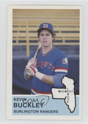 1982 Fritsch Midwest League Stars of Tomorrow Samples Kevin Buckley #15 - Image 1 of 2