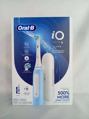 Cepillo de dientes recargable Oral-B iO Series 4 Luxe blanco nuevo en caja Foto 1 de 4