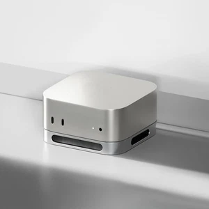 Cooling Stand for MacMini Enhance Airflow and Prevent Dust Accumulation - Afbeelding 1 van 12