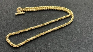 Vintage Gold Tone Heavyweight Chain 28” Long - Picture 1 of 3