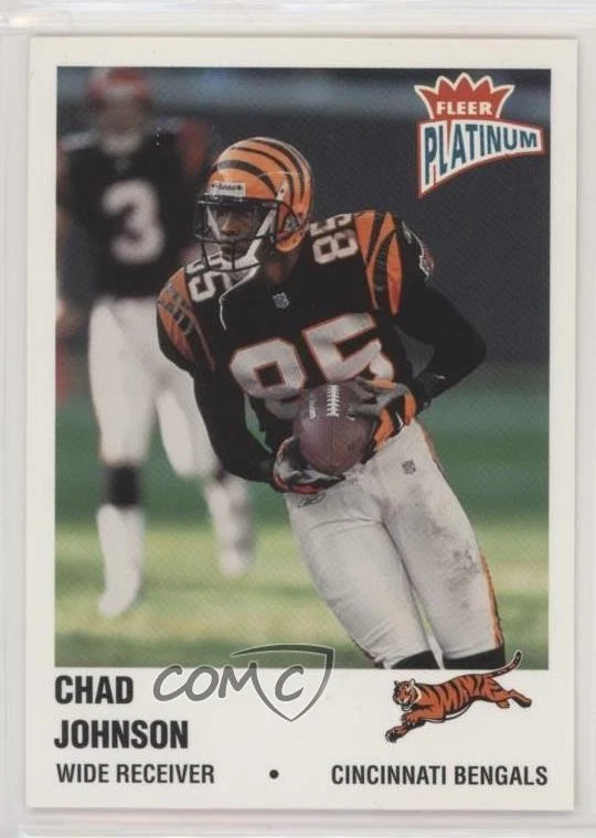 2003 Fleer Platinum Chad Johnson #46 - Image 1 of 2