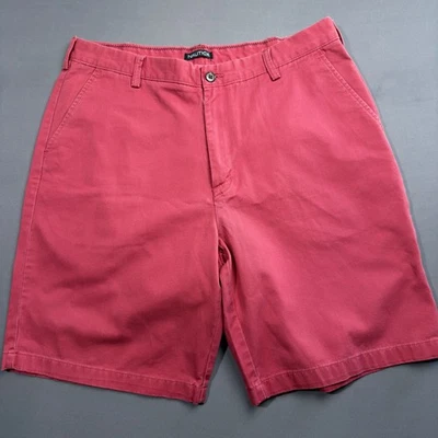 Nautica Mens Shorts Size 36 Red Chino Flat Front Casual - Image 1 of 3