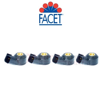 4 pc Facet Ignition Knock Detonation Sensor for 2010-2013 Land Rover LR4 ec Foto 1 de 4