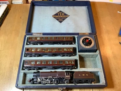 Trix Twin 3 Rail AC 2/344 LMS Princess Royal Presentation Set Loco Restored - Image 1 of 4