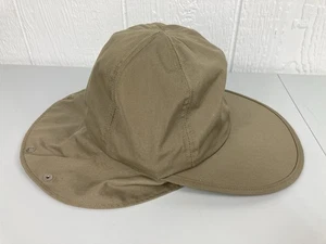 De Colección LL Bean Hat Union Hecho en EE. UU. Caza Pesca Pato Bill Protector Cuello Grande - Imagen 1 de 7