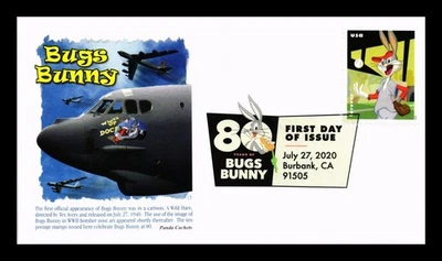 US COVER BUGS BUNNY BÉISBOL 80 ANIVERSARIO FDC PANDA CACHET Foto 1 de 2