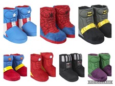 spiderman boot slippers
