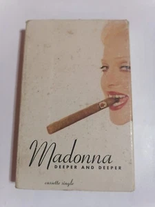 MADONNA DEEPER AND DEEPER CASSETTE SINGLE - Picture 1 of 3
