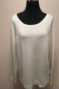 $795 NWT Ralph Lauren Black Label Cashmere Blend Beige Sweater sz XL - Imagen 1 de 8