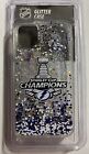 Tampa Bay Lightning Stanley Cup Champions 2020 NHL iphone 11 Glitter Phone Case