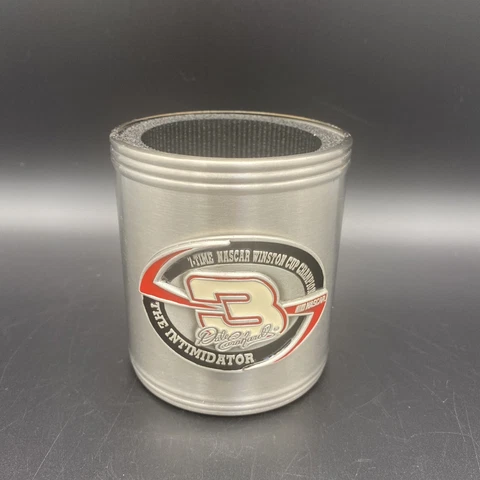 Dale Earnhardt SR. #3 Vintage Coozie Stainless Steel Insulated "The Intimidator" Cover