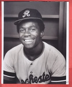 1972 ROCHESTER TYPE 1 GLOSSY 8 X 10 AL BUMBRY ROOKIE - Picture 1 of 2