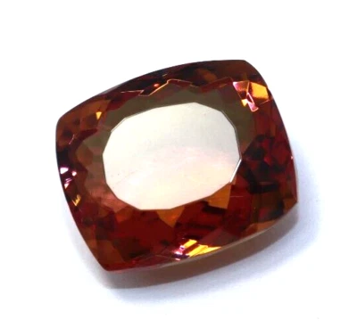 Alexandrite 38.85 Ct Lab-Created Cushion Cut Color Changing Certified Gemstone - Image 1 of 4