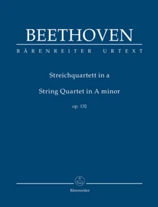 BEETHOVEN STRING QUARTET IN A MINOR Op132 STSC - Picture 1 of 1