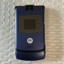 Motorola RAZR V3 Unlocked Flip Bluetooth GSM 850 /900 /1800 /1900 Mobile Phone