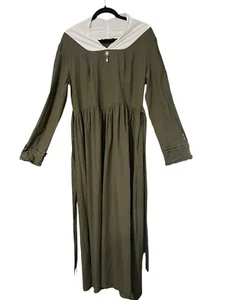 Scarlet darkness women’s dress size large pilgrim Goth Prairie cottage core gree - Picture 1 of 10