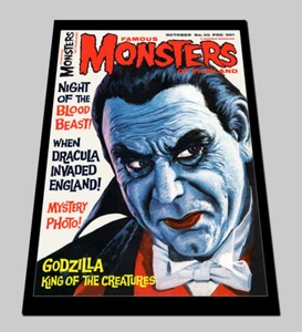Berühmte Monster von Filmland #35 - Warren Magazin Cover 1965-18 "x 24" Poster - Bild 1 von 1