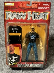 Guarnizione termica grezza Jakks Pacific Stone Cold Steve Austin WWF 1999 rotta nuova - Foto 1 di 5