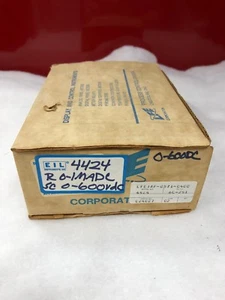 *NUEVO EN CAJA* Triplett LFE modelo 4424-K 0-1mADC 120VAC, AF-0571-0400, 024027 voltímetro - Imagen 1 de 4
