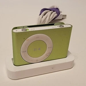 Apple iPod Shuffle A1204 Verde Música Reproductor Paquete Con Cargador Completo - Imagen 1 de 4