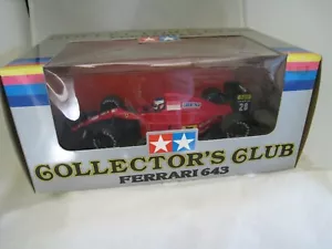 TAMIYA FERRARI 643 J. ALESI scala 1/20 COLLECTOR 'S CLUB DIE-CAST MODEL - Foto 1 di 4