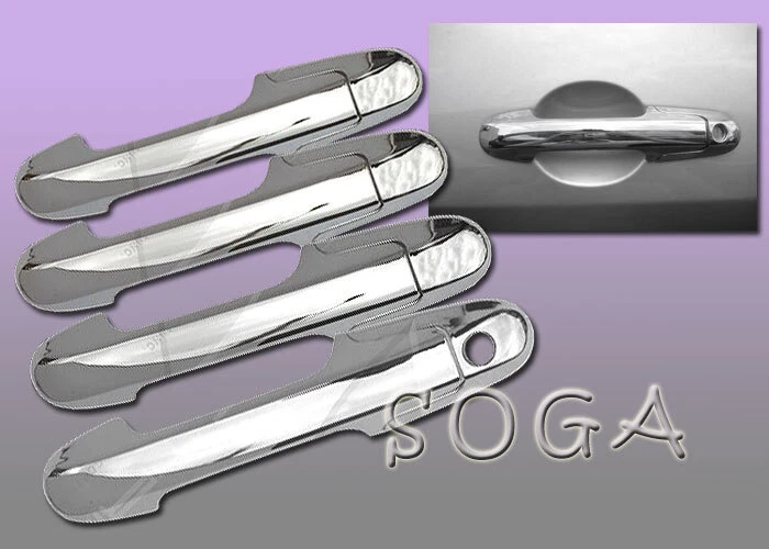 PARA 2003 2004 2005 2006 2007 HONDA ACC SEDAN TAMPAS DE MAÇANETA DE PORTA CROMADAS - Imagem 1 de 1