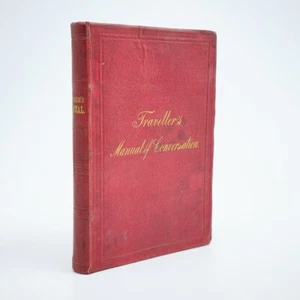 BAEDEKER; Traveller's Manual of Conversation. 1869 - Imagen 1 de 6
