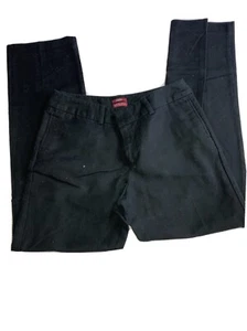 #027- Women’s Black Merlons Pants Classic Size 10 Pre-owned Dress Pants - Picture 1 of 8