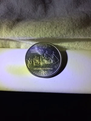 2000 P Virginia State Quarter - Image 1 of 2