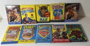 Bulk Collectable Cards Topps 80’s 90’s Vintage Alf Superman Rocketeer Roger Rabb - Picture 1 of 7