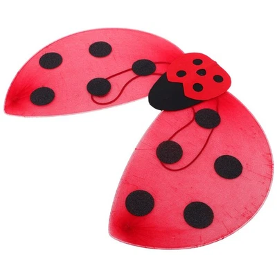  2 Pcs Children's Performance Props Ladybug Costume Girls Insect Wings Kids - Image 1 of 4