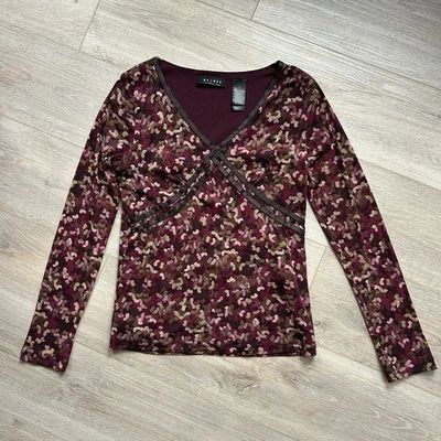 Top Babydoll De Colección Axcess Y2K Talla M Cachicho Bosque Hada Malla Marrón Años 90 Duende Foto 1 de 4