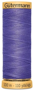 Gutermann 103C-6110 Natural Cotton Thread 110yd-Purple - Picture 1 of 1