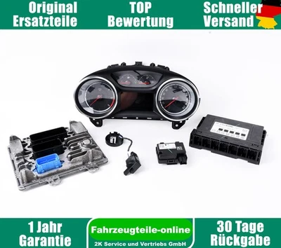 Centralina Motore Tacho Lesespule Set Opel Astra K 1.6 CDTI B16DTH 55512001 - Immagine 1 di 4