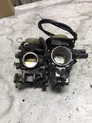 98 Yamaha XV1100 XV 1100 S Virago Carburetors Carbs  - Image 1 of 4