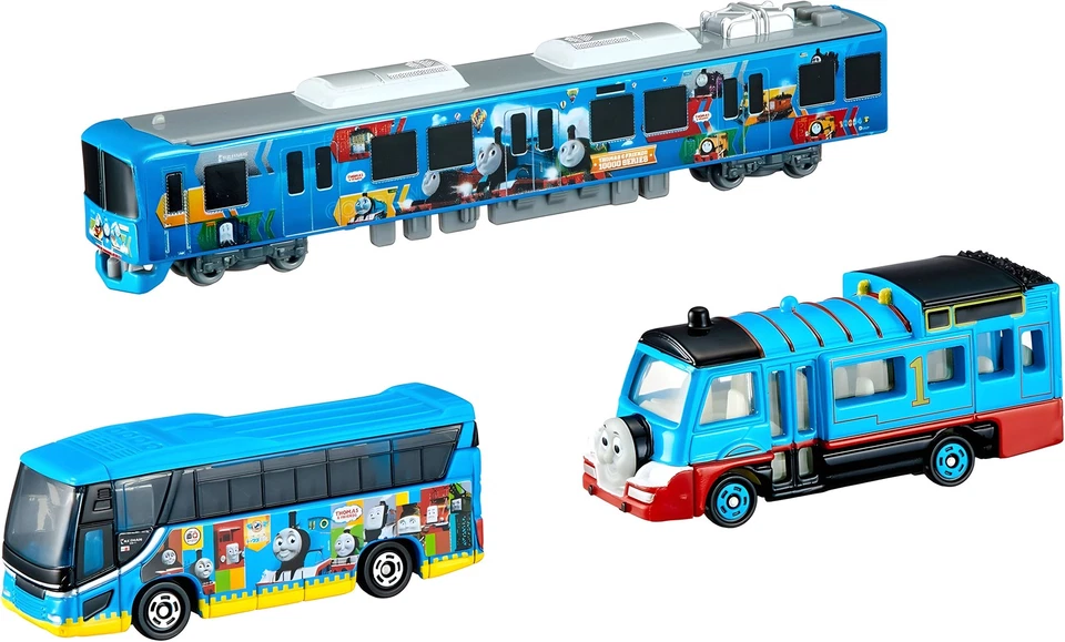 Takara Tomy "Tomica Tomica Gift Thomas the Tank Engine Various Vehicles Set - Image 1 of 1